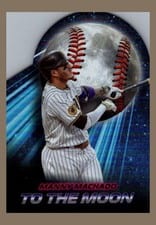 2024 Topps Big League To the Moon Die-Cuts Manny Machado #TM-22 card
