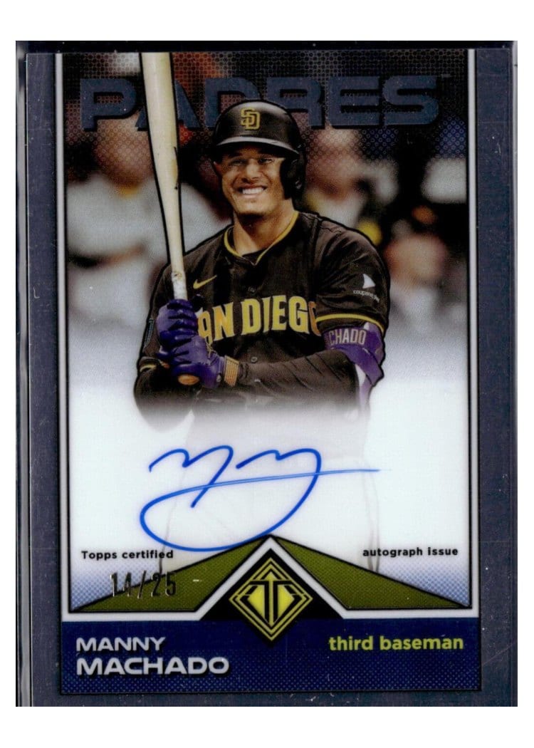 2024 Topps Transcendent Collection Autographs Manny Machado #TCA-MMA card