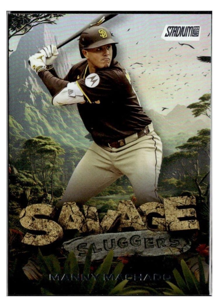 2025 Stadium Club Savage Sluggers Manny Machado #SS-17 card