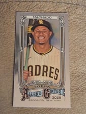 Manny Machado 2025 Topps Allen & Ginter Mini Chrome card
