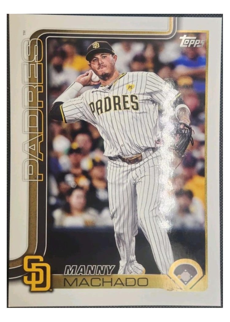2025 Topps Base Set Manny Machado #215 card