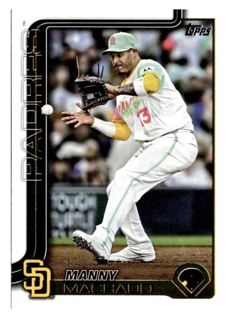 2025 Topps Base Set Manny Machado #215 card