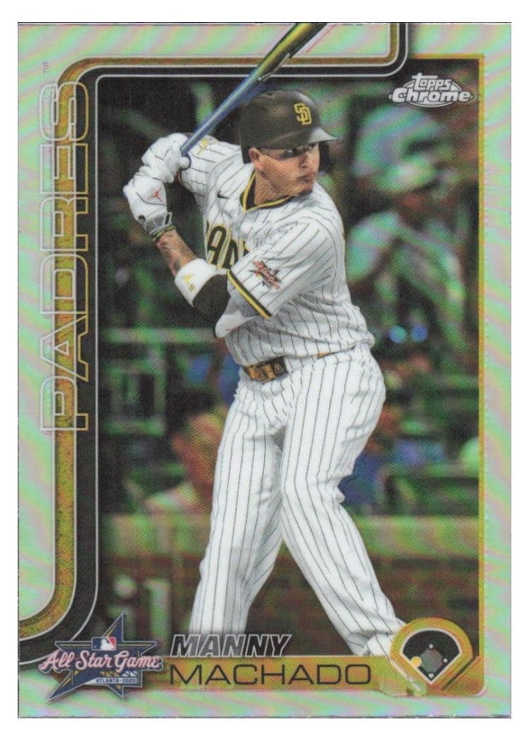 2025 Topps Chrome Update 2025 All Star Game Manny Machado #ASGC-14 card