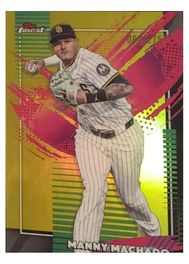 2026 Topps Finest Manny Machado #255 card