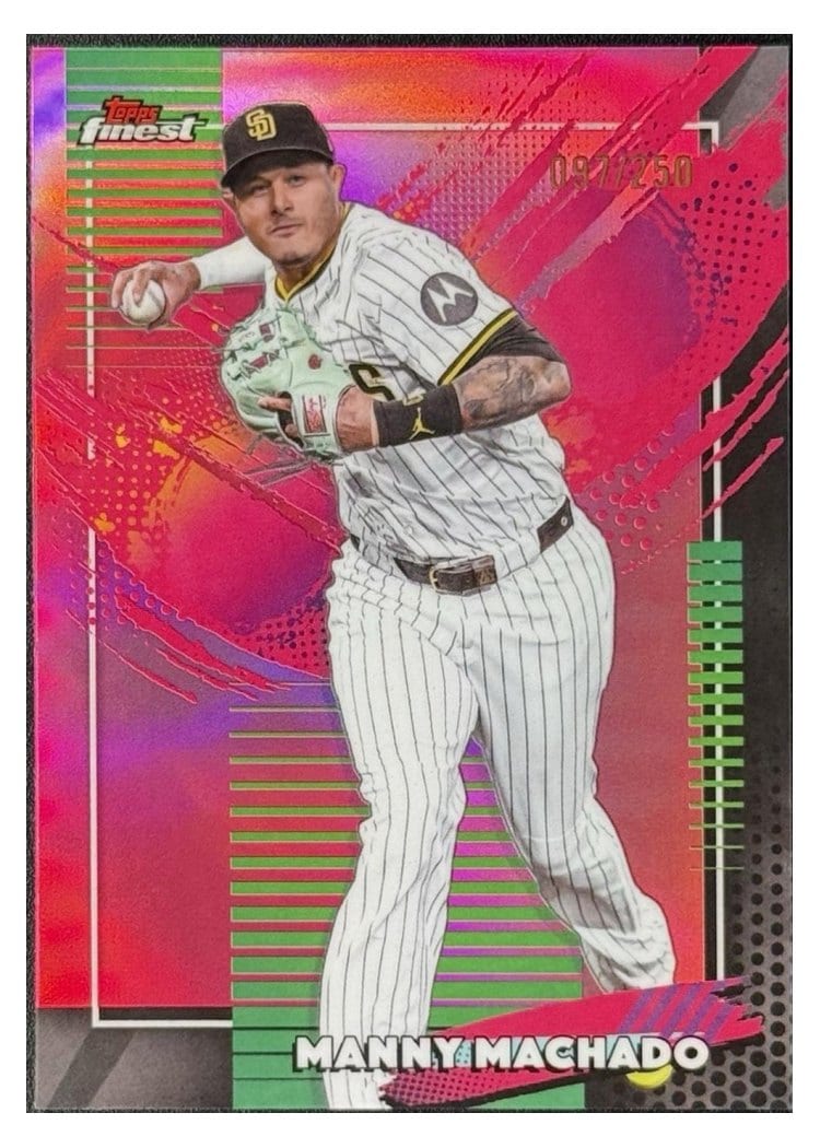2026 Topps Finest Manny Machado #255 card