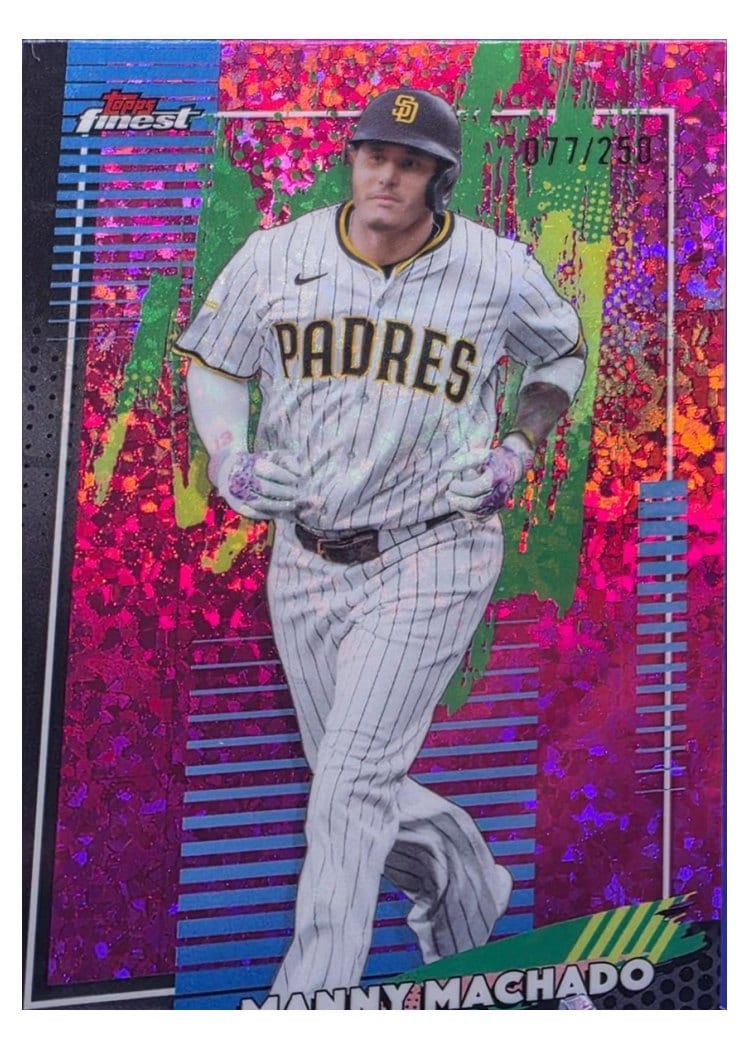 2026 Topps Finest Manny Machado #255 card