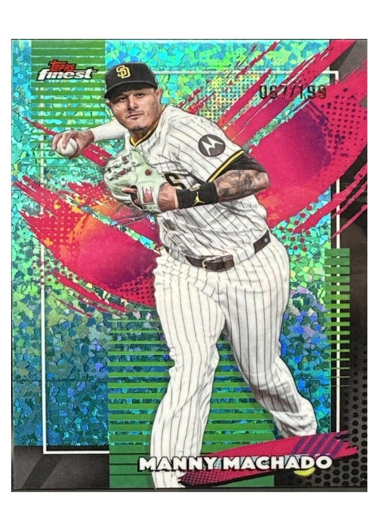 2026 Topps Finest Manny Machado #255 card