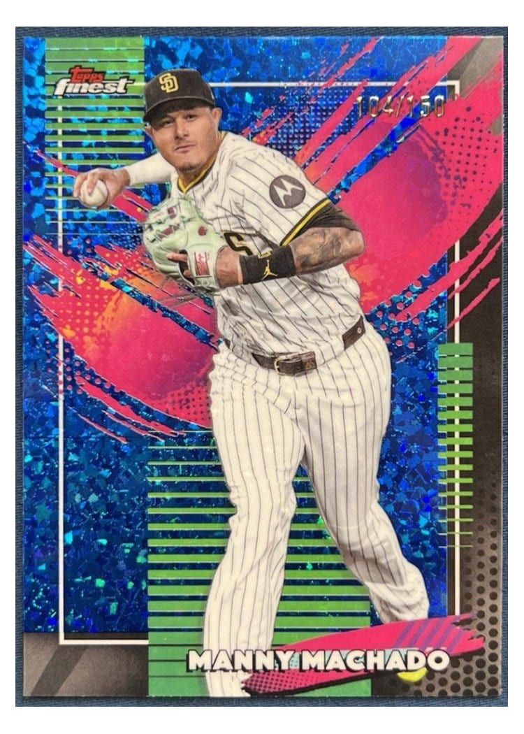 2026 Topps Finest Manny Machado #255 card