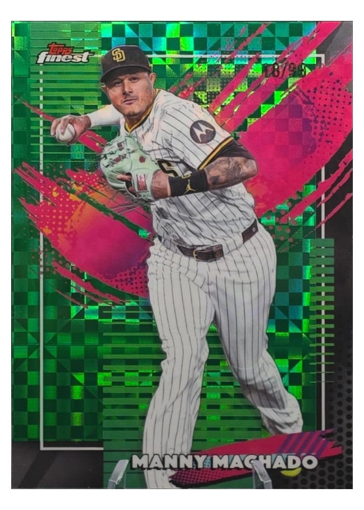 2026 Topps Finest Manny Machado #255 card