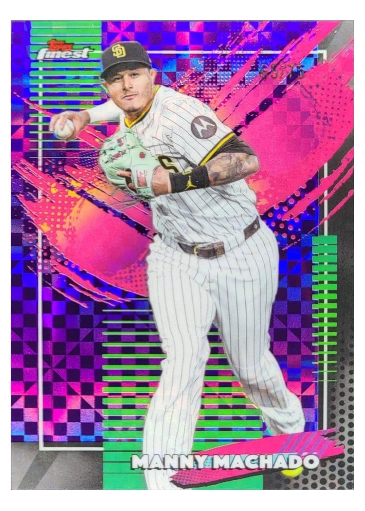 2026 Topps Finest Manny Machado #255 card