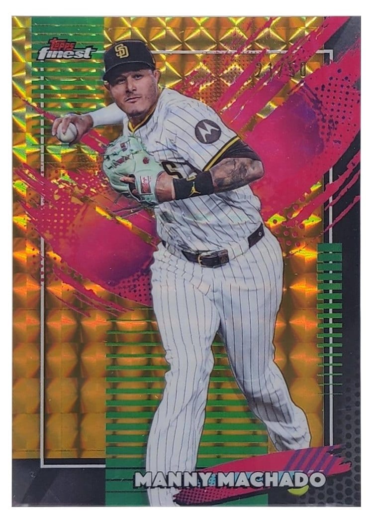 2026 Topps Finest Manny Machado #255 card