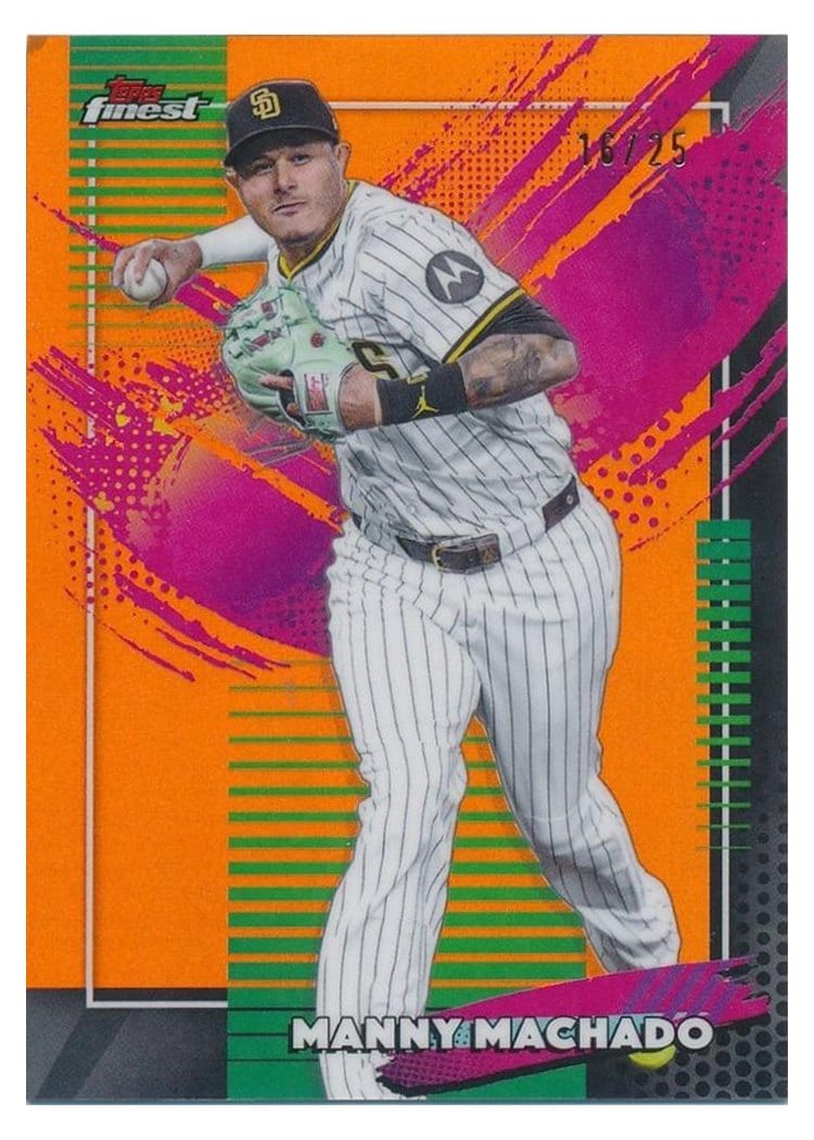 2026 Topps Finest Manny Machado #255 card