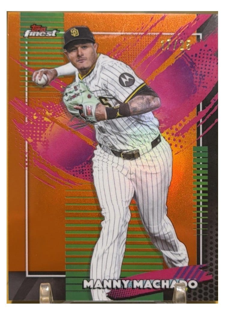 2026 Topps Finest Manny Machado #255 card