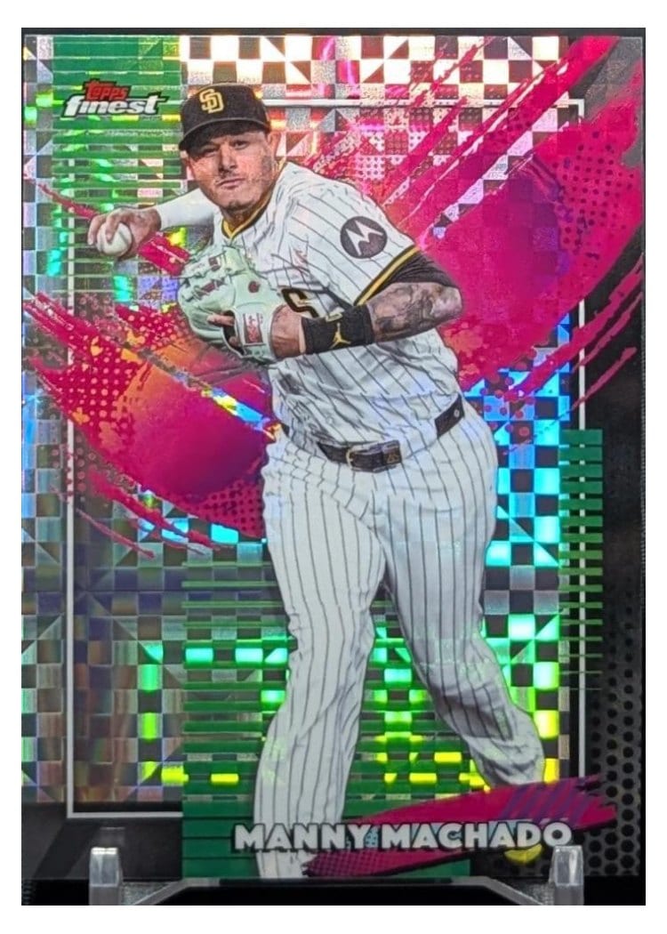 2026 Topps Finest Manny Machado #255 card