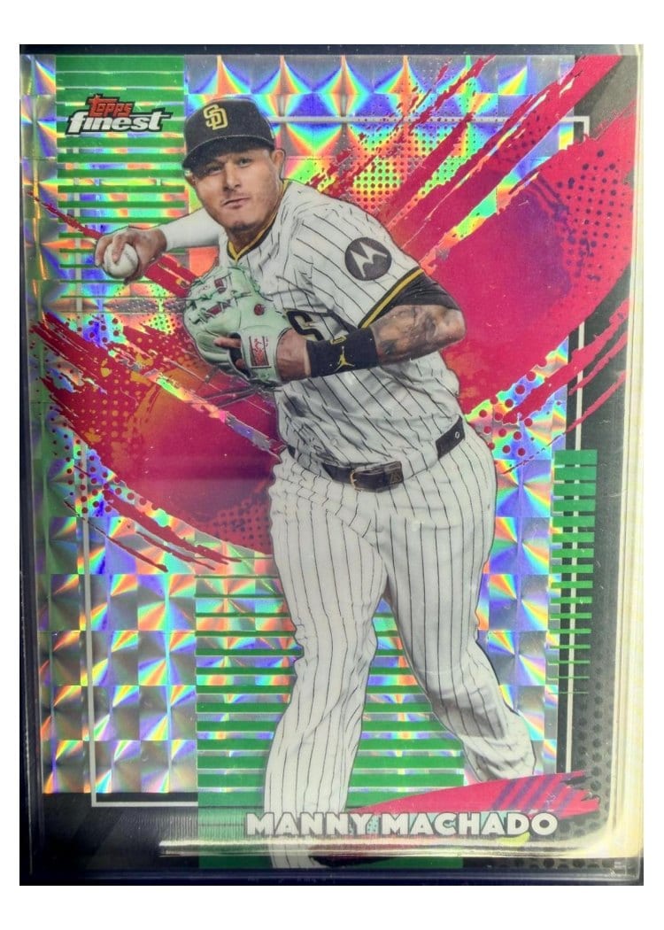 2026 Topps Finest Manny Machado #255 card