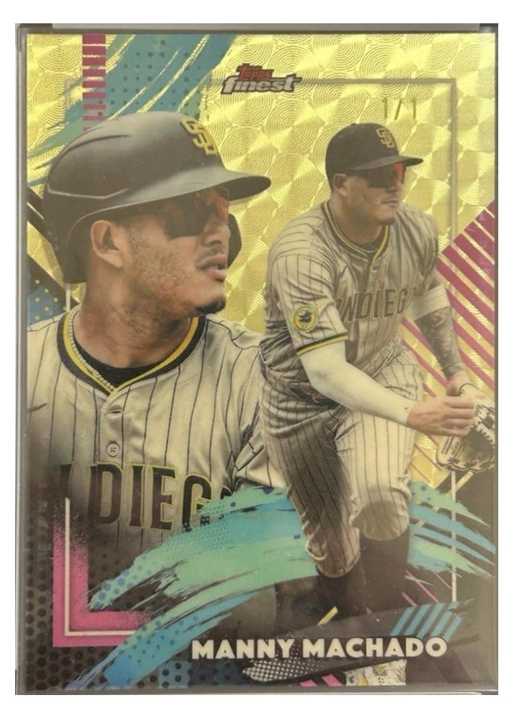 2026 Topps Finest Manny Machado #320 card