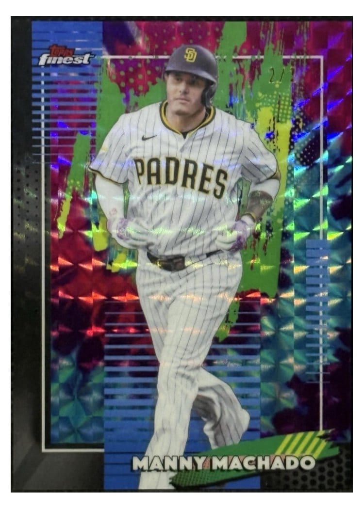 2026 Topps Finest Manny Machado #41 card