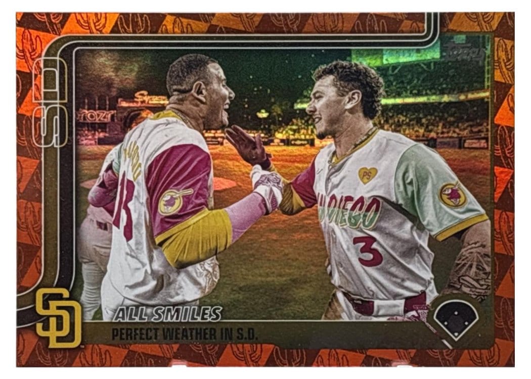 2026 Topps Heritage Base Set Manny Machado Spring Training Orange #143 card