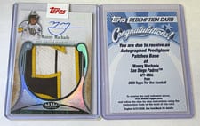 2026 Topps Tier One Autographed Prodigious Patches Manny Machado #APP-MMA card