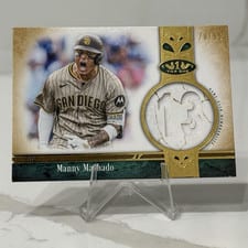 2026 Topps Tier One Jersey Number Relics Manny Machado #JNR-MM card