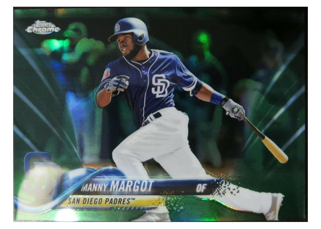 2018 Topps Chrome Base Set Manny Margot #62 card