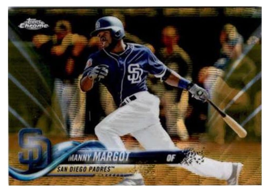 2018 Topps Chrome Base Set Manny Margot #62 card