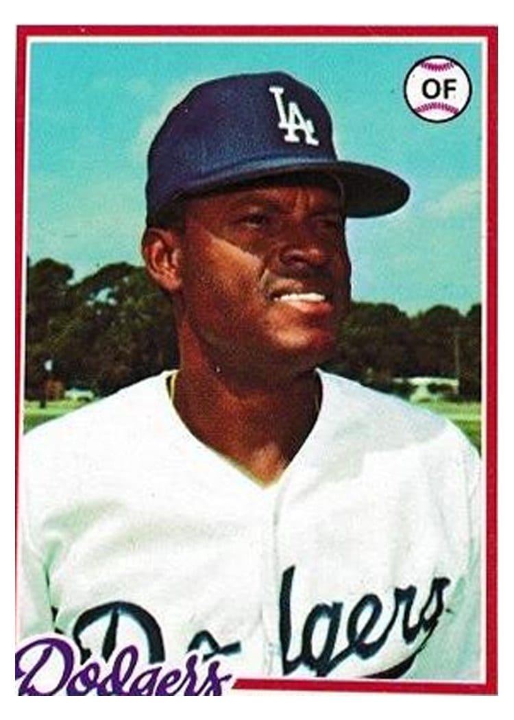 1978 Topps Manny Mota #228
