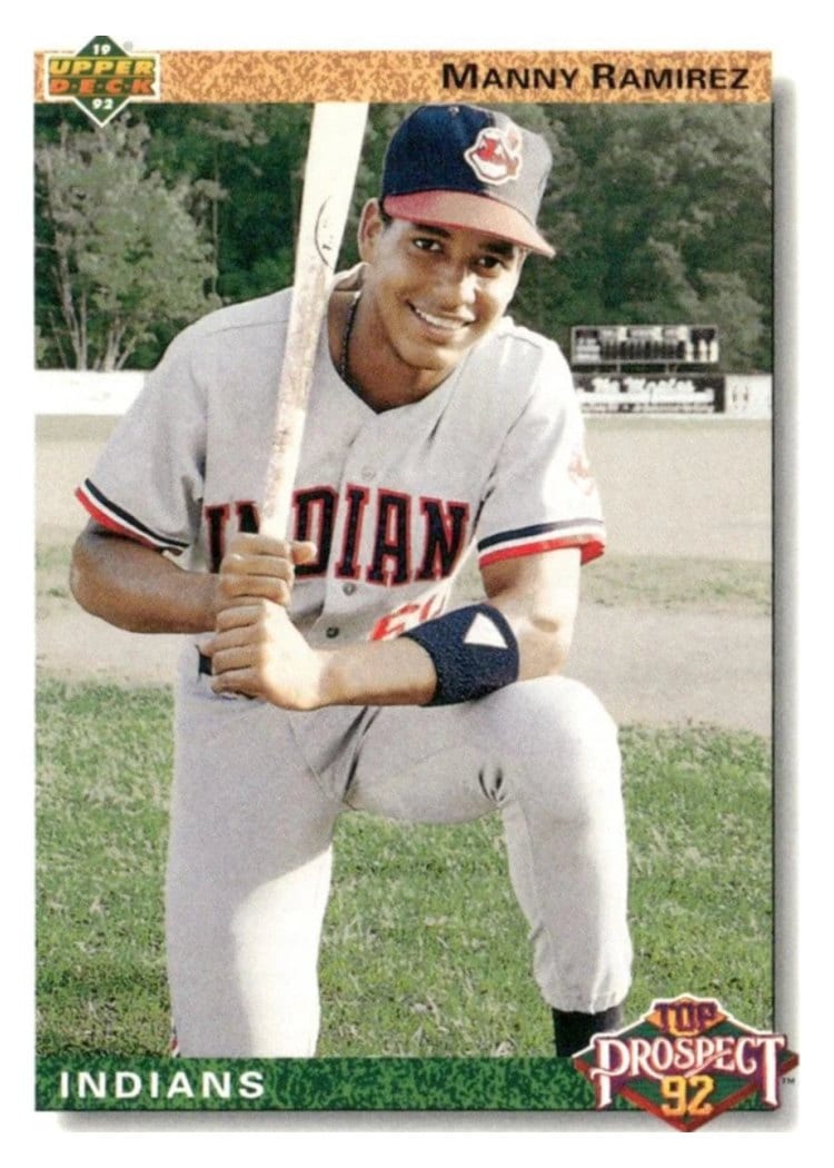 1992 Upper Deck Base Set Manny Ramirez #63 card