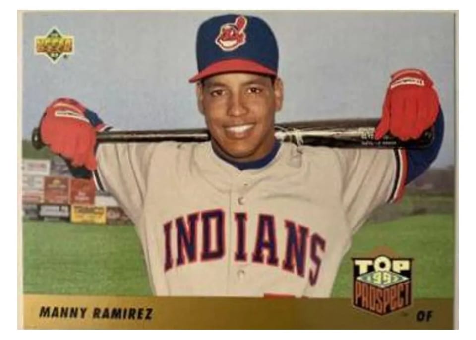 1993 Upper Deck Base Set Manny Ramirez #433 card