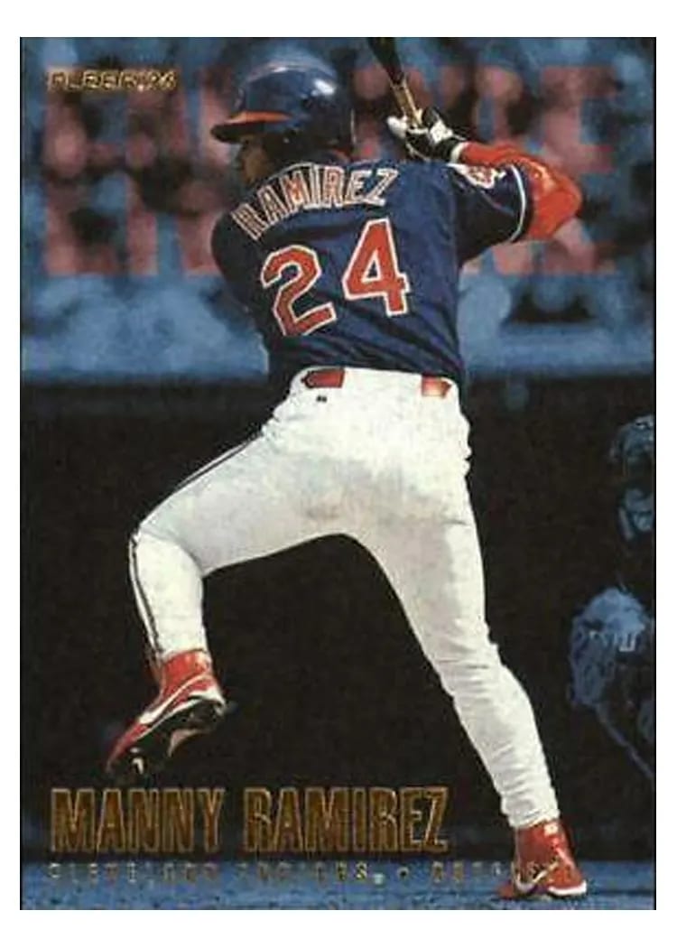 1996 Fleer Update Manny Ramirez #U236 card