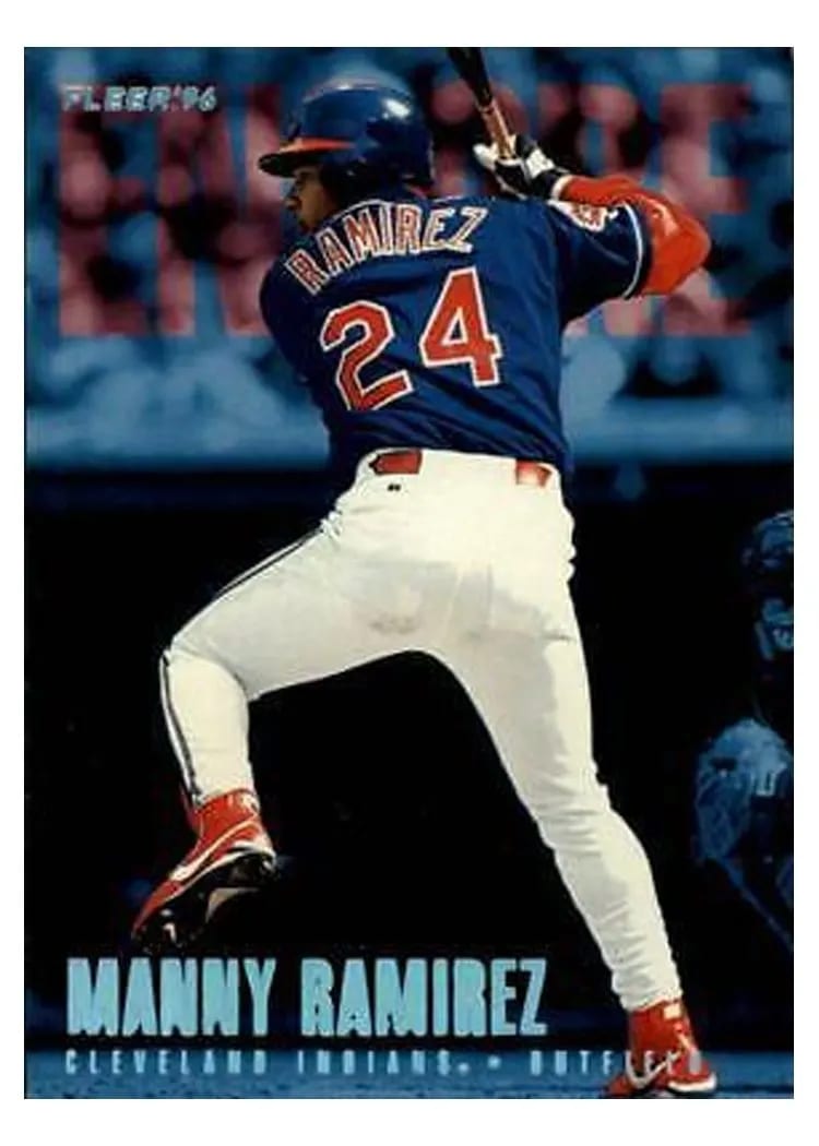 1996 Fleer Update Manny Ramirez #U236 card