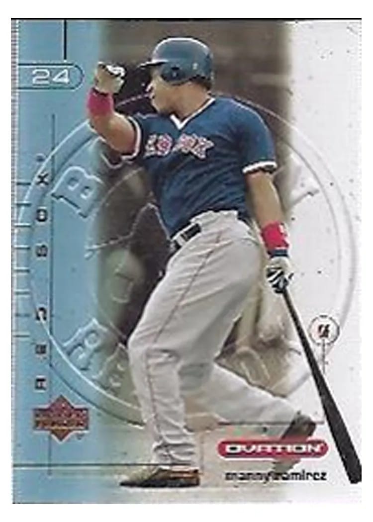2002 Upper Deck Ovation Manny Ramirez #16 card