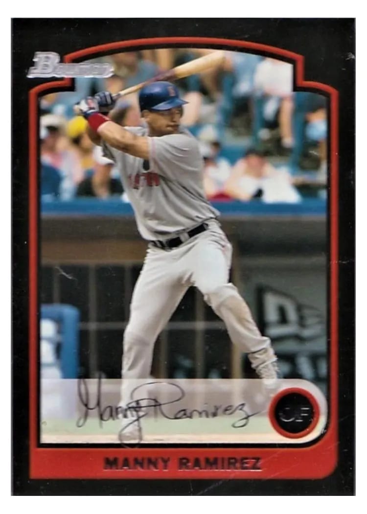 2003 Bowman Manny Ramirez #83 card