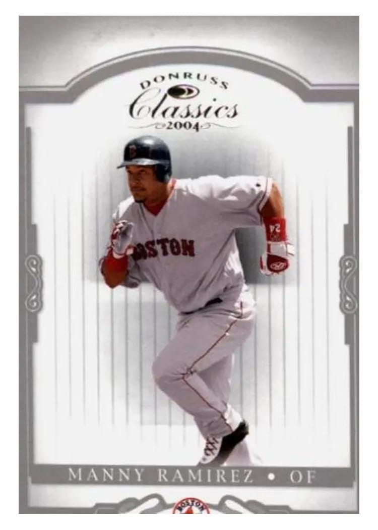 2004 Donruss Classics Manny Ramirez #17 card