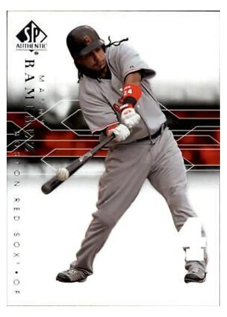 2008 SP Authentic Manny Ramirez #21 card
