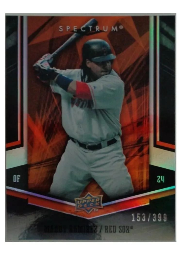 2008 Upper Deck Spectrum Manny Ramirez #14 card