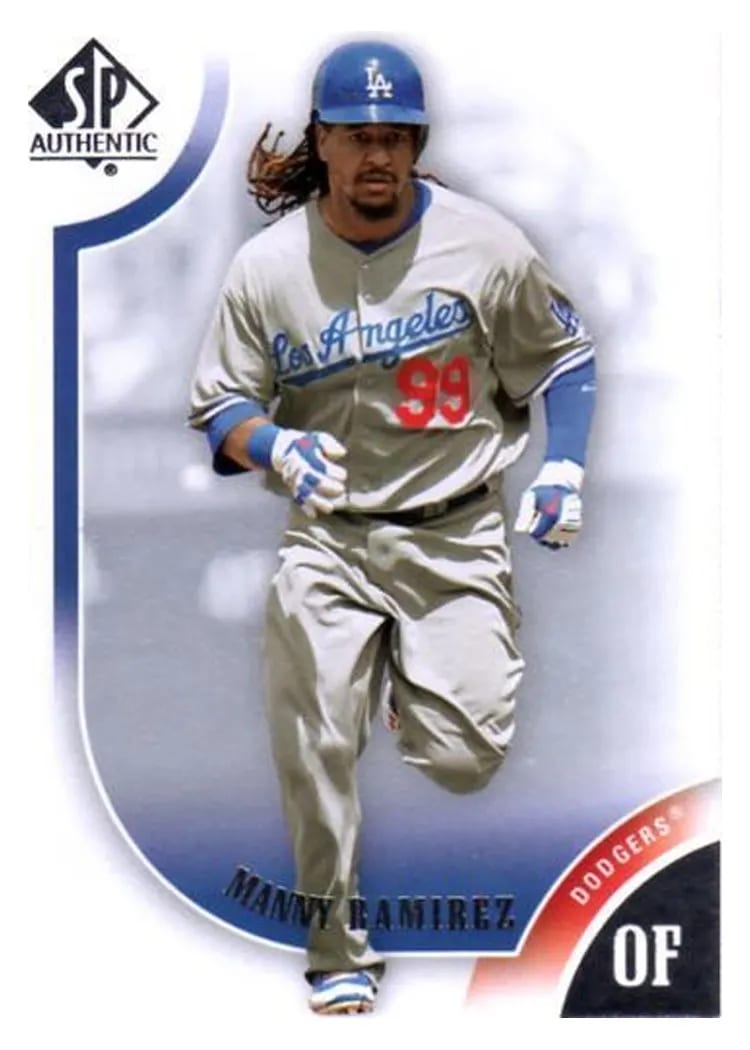 2009 SP Authentic Manny Ramirez #99 card