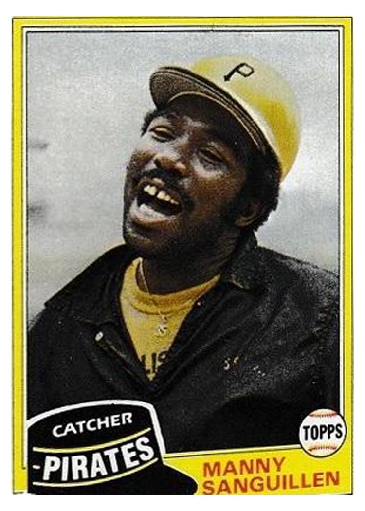 1981 Topps Manny Sanguillen #226 card