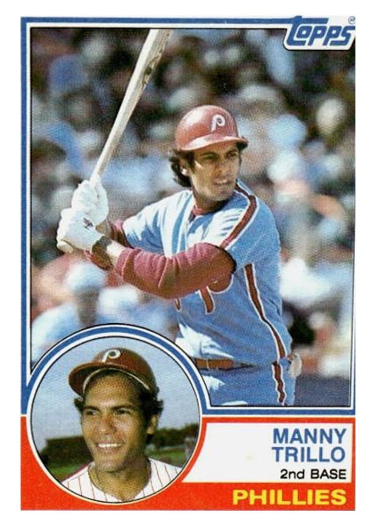 1983 Topps Manny Trillo #535 card