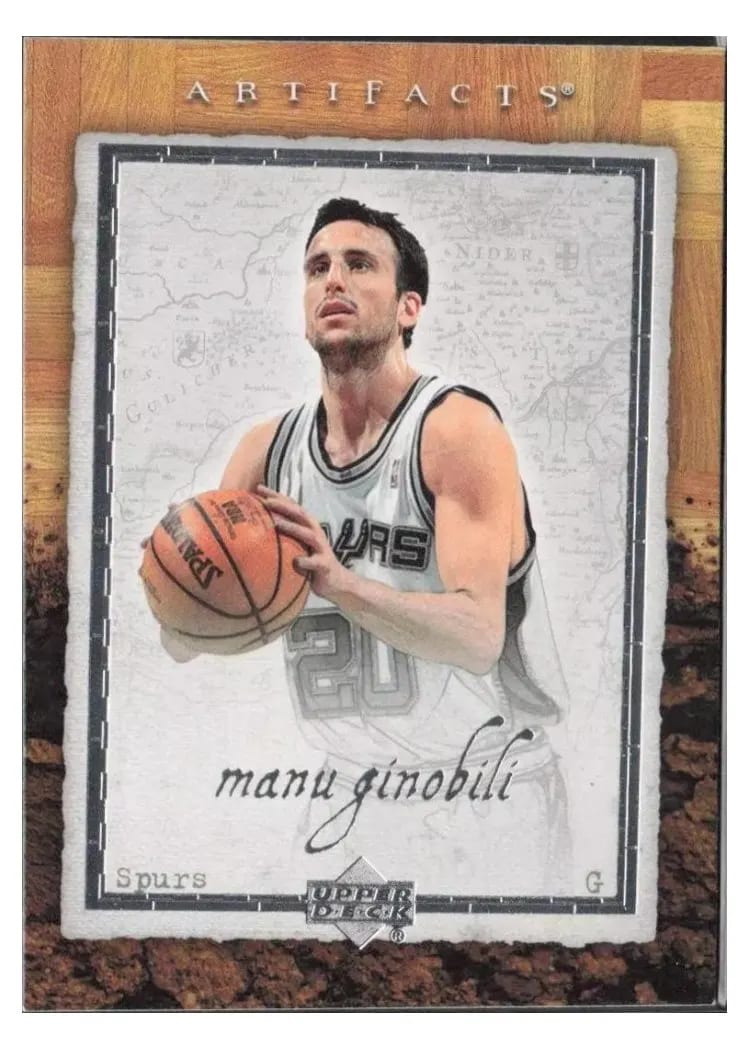 2007 Upper Deck Artifacts Manu Ginobili #86 card