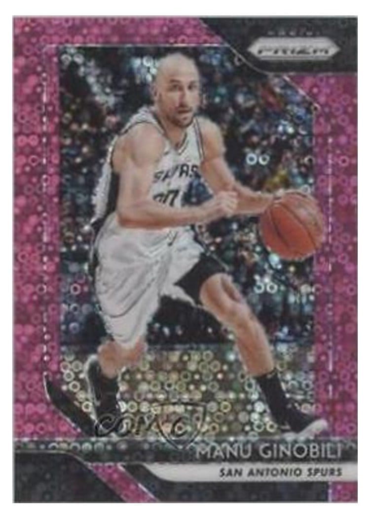 2018-19 Panini Prizm Base Set Manu Ginobili #281 card
