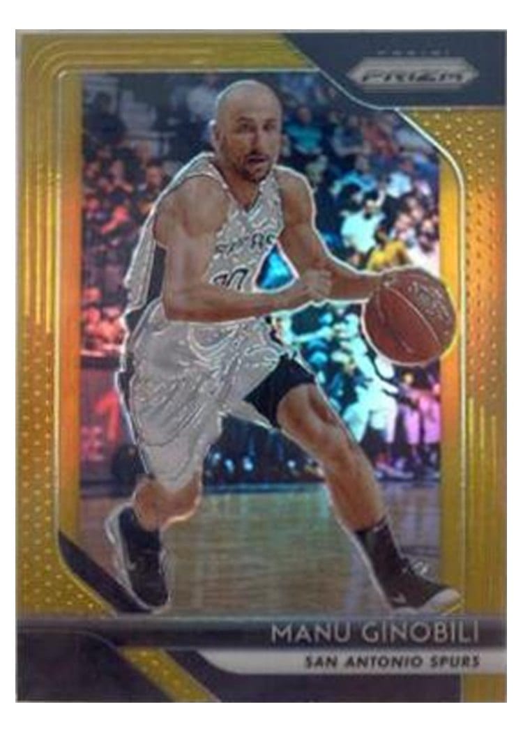 2018-19 Panini Prizm Base Set Manu Ginobili #281 card