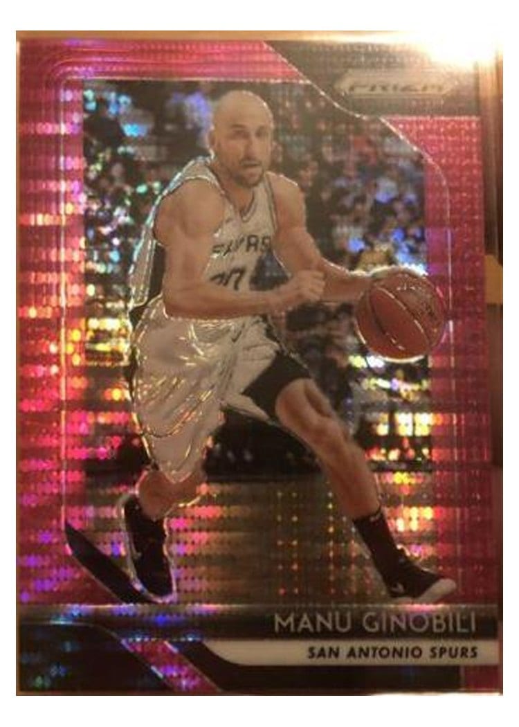 2018-19 Panini Prizm Base Set Manu Ginobili #281 card