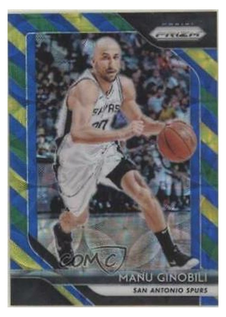 2018-19 Panini Prizm Base Set Manu Ginobili #281 card