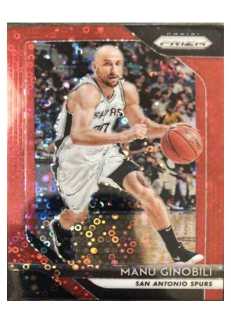 2018-19 Panini Prizm Base Set Manu Ginobili #281 card
