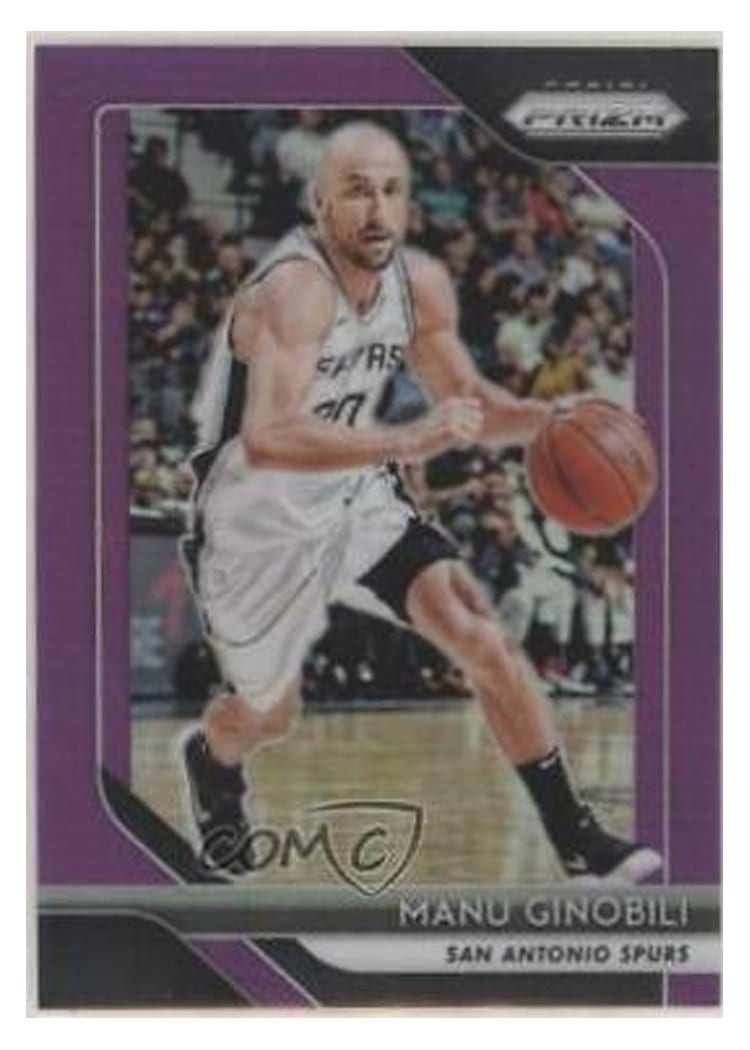 2018-19 Panini Prizm Base Set Manu Ginobili #281 card