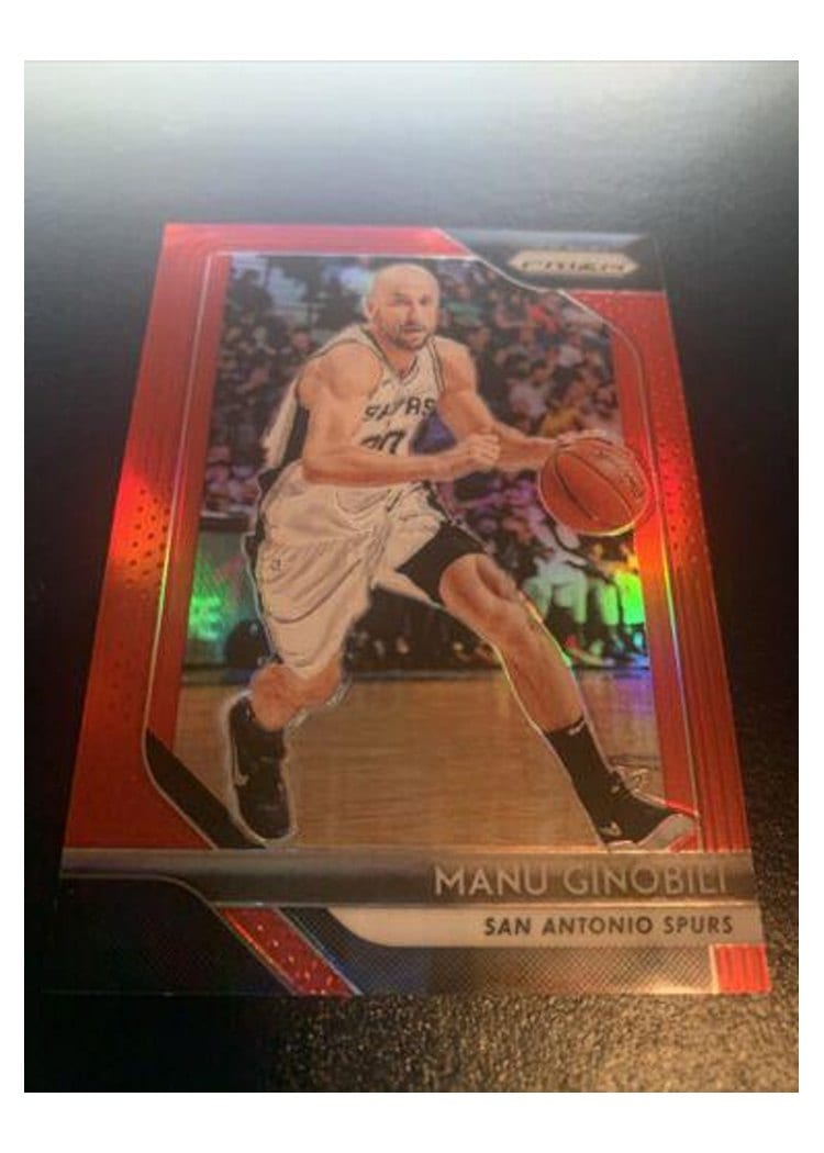 2018-19 Panini Prizm Base Set Manu Ginobili #281 card