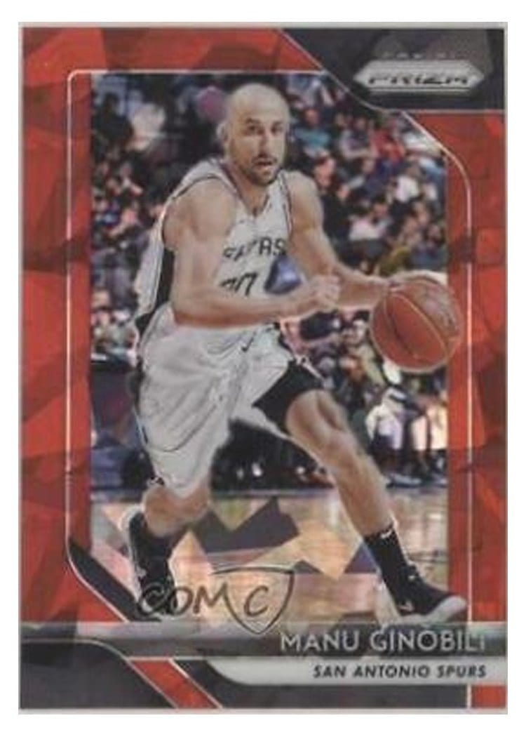 2018-19 Panini Prizm Base Set Manu Ginobili #281 card