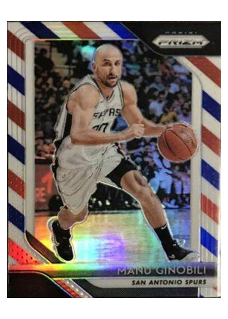 2018-19 Panini Prizm Base Set Manu Ginobili #281 card