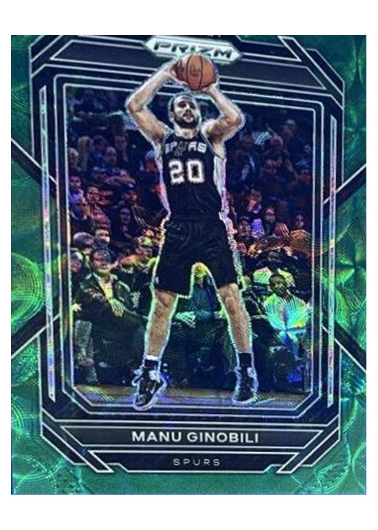 2022-23 Panini Prizm Base Set Manu Ginobili #296 card